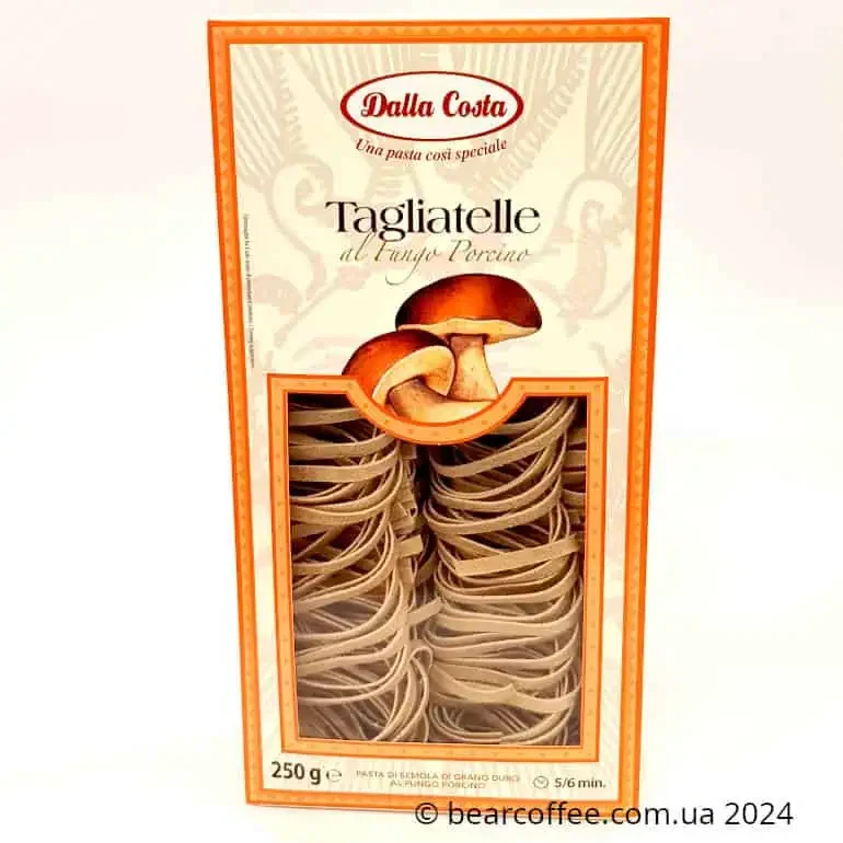 Tagliatelle al Fungo паста з грибами 250 грам Італія