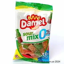 Желейні цукерки без цукру Damel Sweet Mix No Sugar 90 gramm