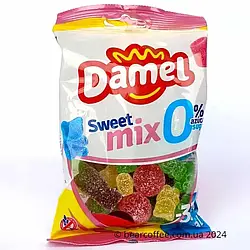 Damel Sweet Mix No Sugar Желейні цукерки без цукру і без глютену 90 gramm