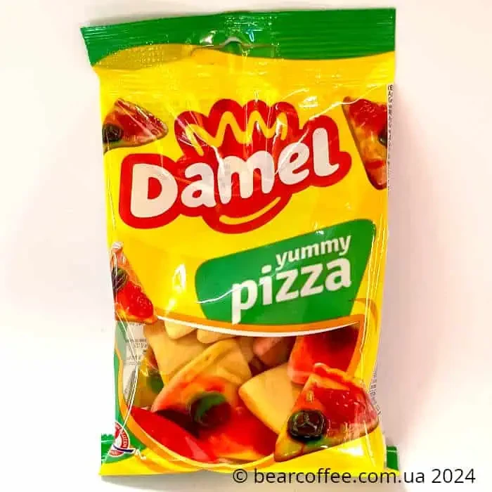 Жувальні цукерки без глютену Damel Yummy Pizza 80 г Іспанія