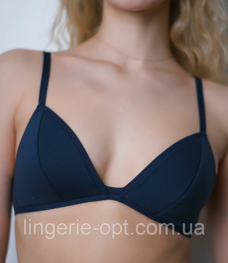 Бавовняний бюстгальтер без кісточок Elita 1801, фото 1