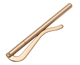 Притискач для грошей СК-65690 PREMIUM розмір 80мм колір Золото