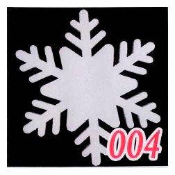 Сніжинка 32 см Толщ 1,8 см No 004 з пінопласту велика від 10 шт.