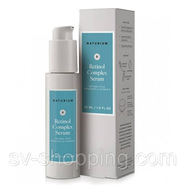 Сироватка з бакучиолом та інкапсульованим ретинолом Naturium Retinol Complex Serum