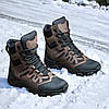 Тактичні берці зимові чоловічі коричневі, військові черевики зима, армійське взуття на зиму для зсу, розміри 39-46, фото 2