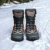 Тактичні берці зимові чоловічі коричневі, військові черевики зима, армійське взуття на зиму для зсу, розміри 39-46, фото 6