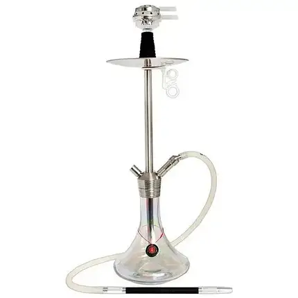 Кальян AMY Deluxe SS 09 Stick PLUS steel Silver (82 см), фото 1