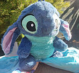 М'яка іграшка Стіч із мультфільму «Ліло і Стіч» у плащі-сюрпризі, розмір 20 см., фото 4