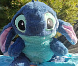 М'яка іграшка Стіч із мультфільму «Ліло і Стіч» у плащі-сюрпризі, розмір 20 см., фото 5