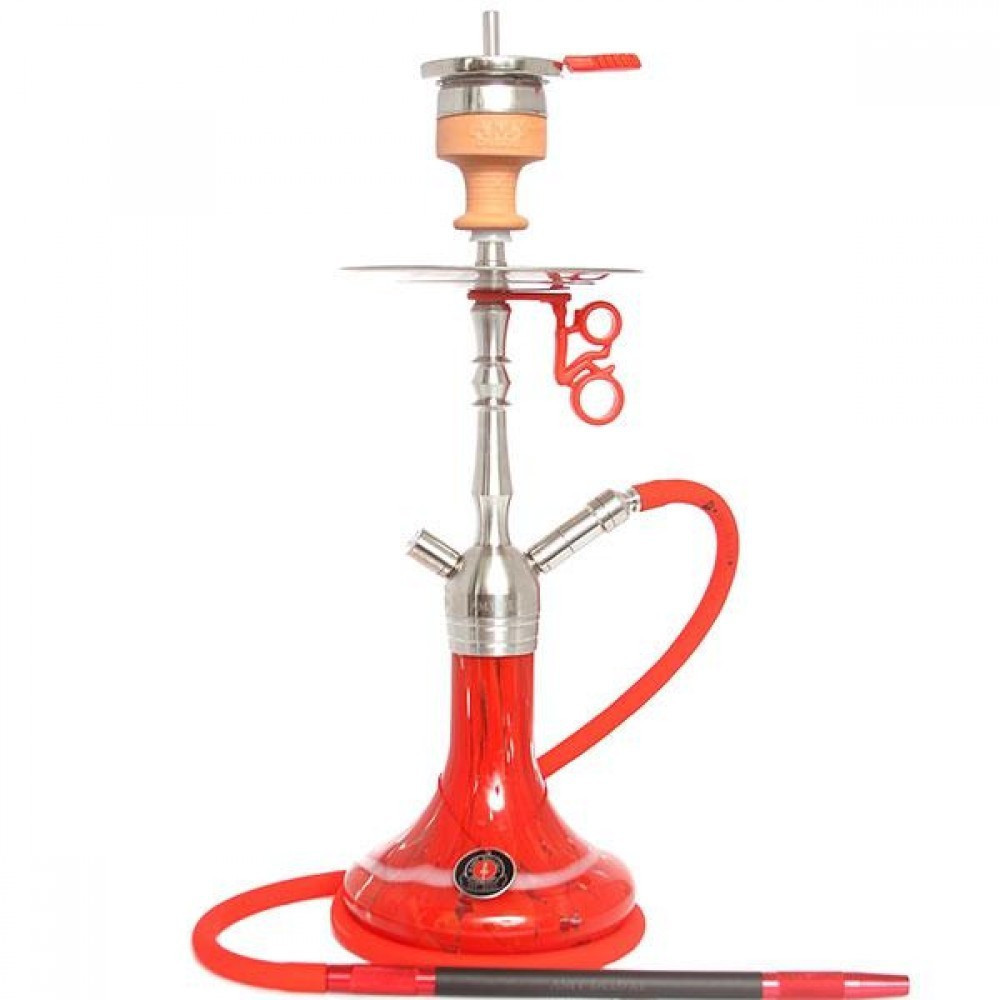 Кальян AMY Deluxe SS 12 Little palm Red (57 см)
