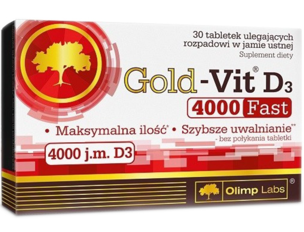 Вітамін Д3 OLIMP Gold-Vit D3 Fast 4000 90 таб