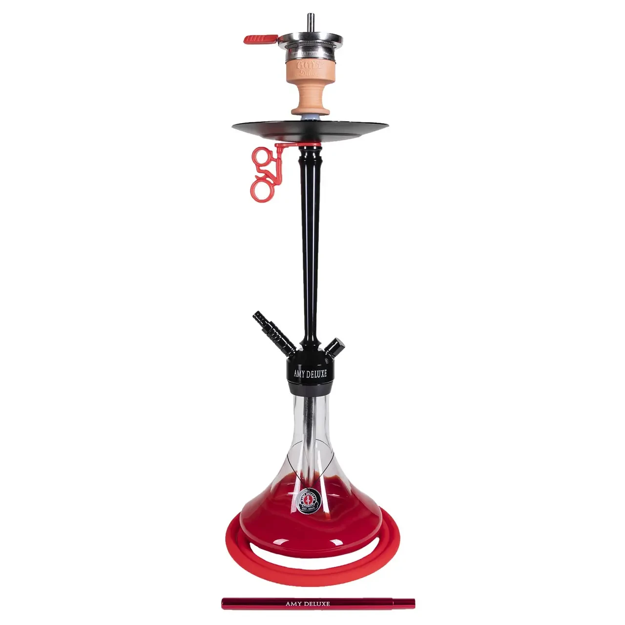 Кальян AMY Deluxe 066.01 Alu Deluxe Red (80 см)