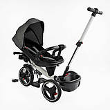 Дитячий триколісний велосипед з батьківською ручкою BestTrike Marco 9155 / 603-85, поворотне сидіння, фото 7
