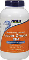 Риб'ячий жир Омега 3 NOW Super Omega EPA 240 капс