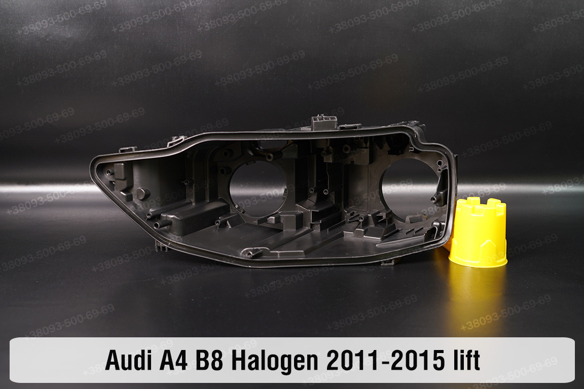 Корпус фари Audi A4 B8 Halogen (2011-2015) рест лівий, фото 1
