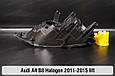 Корпус фари Audi A4 B8 Halogen (2011-2015) рест лівий, фото 7