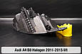 Корпус фари Audi A4 B8 Halogen (2011-2015) рест лівий, фото 5