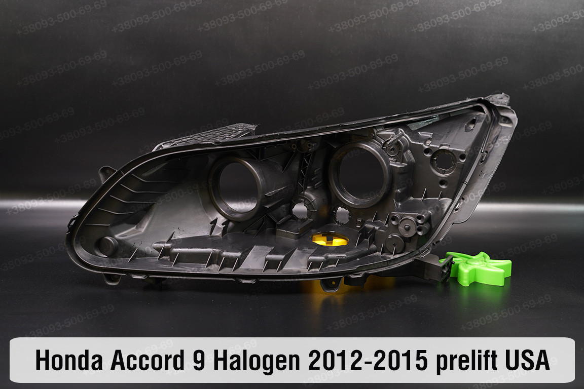 Корпус фари Honda Accord 9 Halogen USA (2012-2015) дорест лівий, фото 1