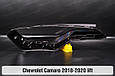 Скло фари Chevrolet Camaro SS (2018-2024) рест ліве, фото 2