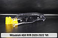 Скло фари Mitsubishi ASX RVR (2020-2022) 3 рест ліве, фото 9