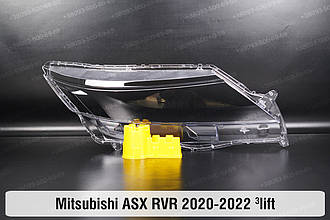 Скло фари Mitsubishi ASX RVR (2020-2022) 3 рест праве