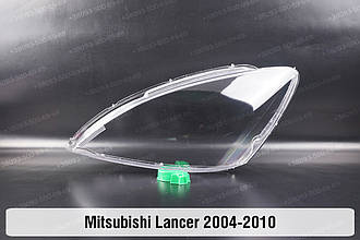 Скло фари Mitsubishi Lancer (2004-2010) ліве