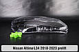 Скло фари Nissan Altima L34 (2018-2023) дорест праве, фото 5