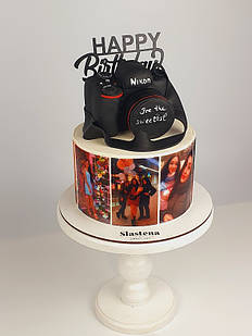 Торт фотоапарат, фотографу