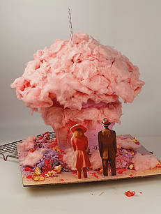 Торт Опенгеймер + торт Барбі