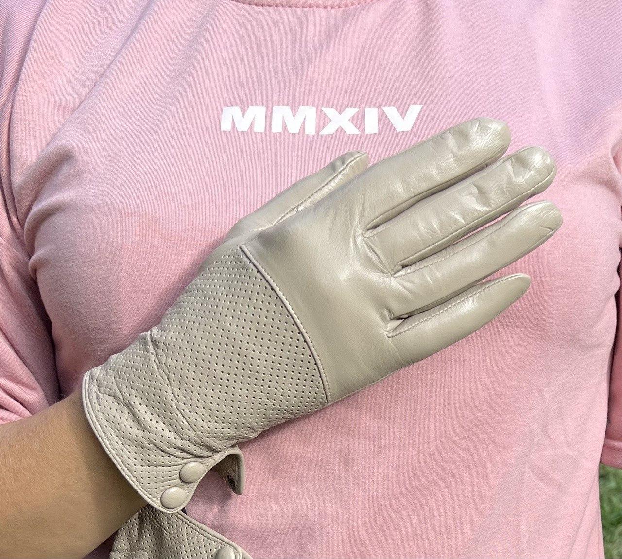 Стильні жіночі шкфряні рукавички, фото 1