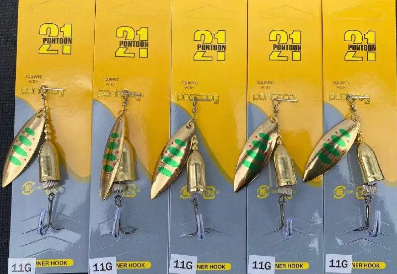 Набір Блешні Вертушки Pontoon 21 11гр 5шт