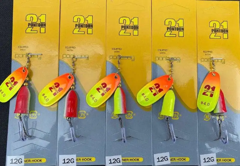 Набір Блешні Вертушки Pontoon 21 12гр 5шт