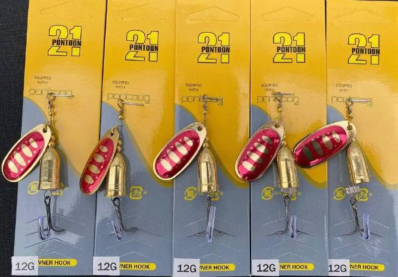 Набір Блешні Вертушки Pontoon 21 12гр 5шт