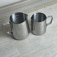 Набір пітчерів для молока Angel's Co 550 мл + 350 мл з нержавіючої сталі