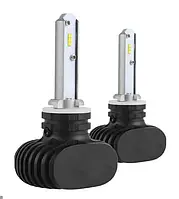 Комплект LED ламп S1 H27 6500 K 12-24 V з радіатором (діод CSP)