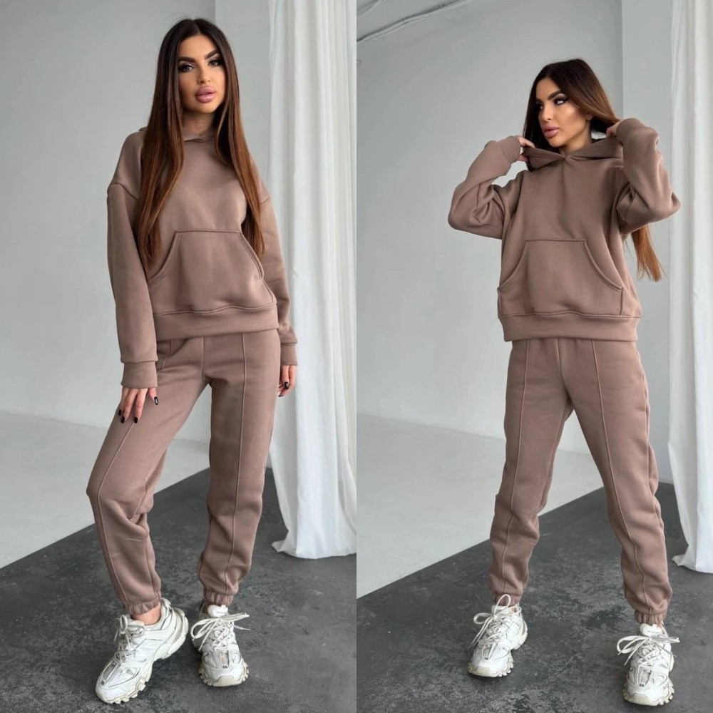 Жіночий теплий спортивний костюм Розміри: 42-44, 46-48, 50-52, фото 1