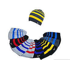 Шапки чоловічі теплі в'язані "Одінарна"