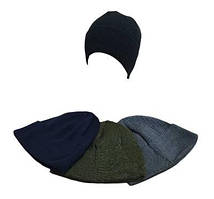 Шапки чоловічі теплі в'язані "Одінарна"