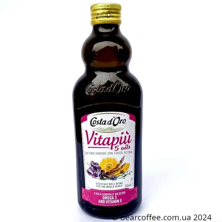 Суміш олій 5 в 1 Коста доро Costa D'oro Vitapiu 0.75 L Італія