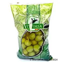 Оливки зелені з кісточками Вітторія Vittoria Olive Verdi Dolci 850 г Італія, Оливки та маслини