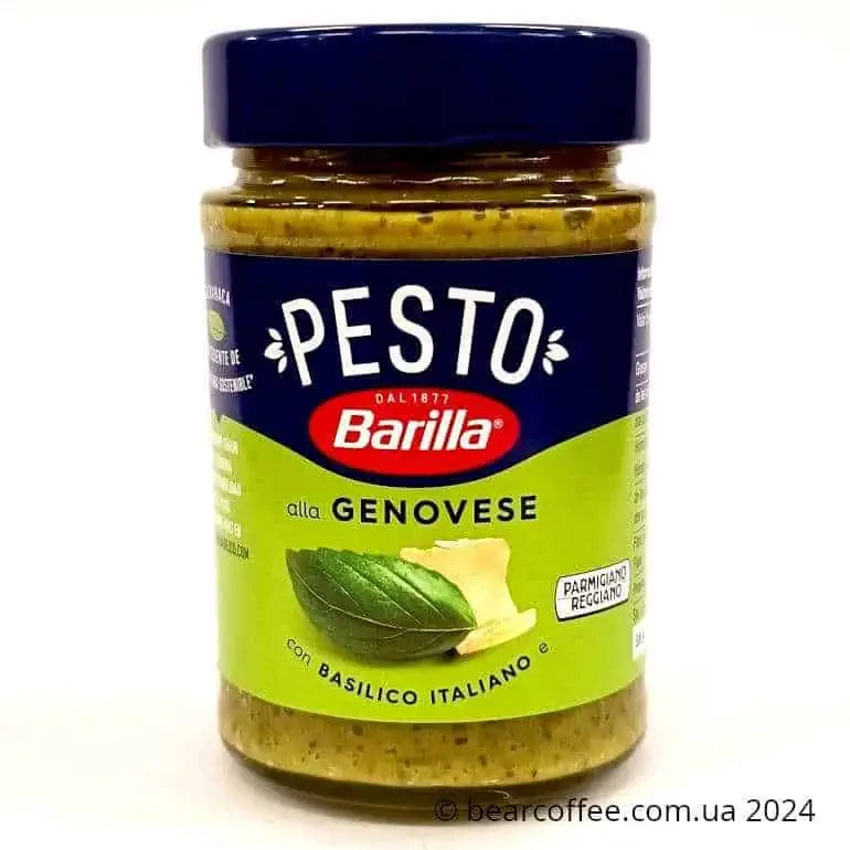 Барілла песто дженовезе Barilla Pesto Genovese 190 г Італія, Приправи та соуси, фото 1