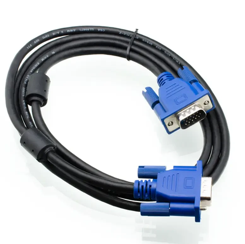 Кабель для монитора VGA-VGA Male/Male 10 м (3+2) ВГА шнур для ноутбука ...
