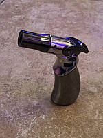 Професійний газовий пальник HL-558 Silver універсальний запрямований з п'єзопідпалюванням (54)