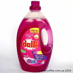 Гель для прання кольорового суперконцентрат безфосфатний Dalli Color 104 прання 3,65 л Німеччина