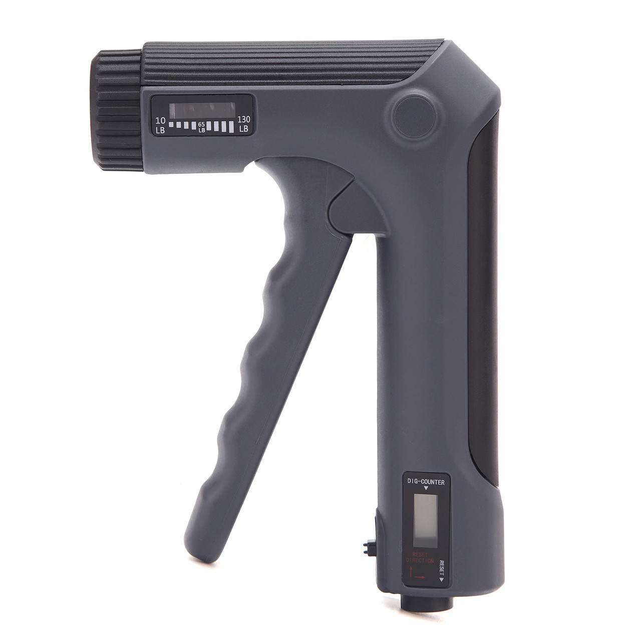 Еспандер кистьовий Cornix 5-60 кг з регульованим навантаженням та електронним лічильником XR-0280 Black Poland