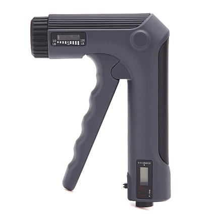 Еспандер кистьовий Cornix 5-60 кг з регульованим навантаженням та електронним лічильником XR-0280 Black Poland, фото 1