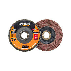 Круг шліфувальний пелюстковий Gradient 125x22,2 P60 Т27 для ручних шліфувальних машин