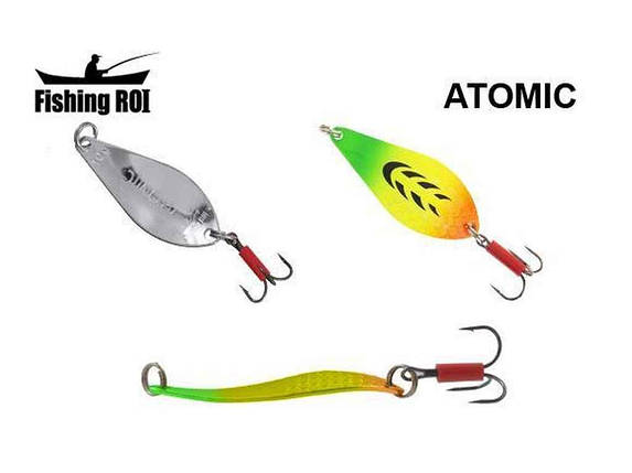 Блешня риболовна (для риболовлі) Atomic 16г 014 SF04221-10-014 ТМ FISHING ROI FG, фото 1