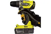 Шуруповерт акумуляторний RYOBI R18DD5-220S (безщітковий, 2 АКБ 18 В / 2,0 Ач, зарядне, сумка), фото 7