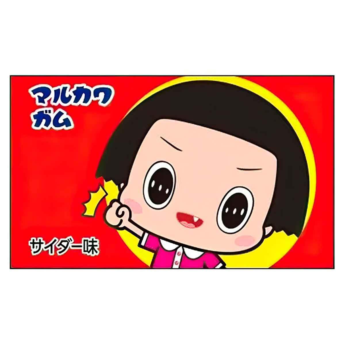 Японська жувальна гумка Marukawa Chiko-chan зі смаком сидру 5.5 г
